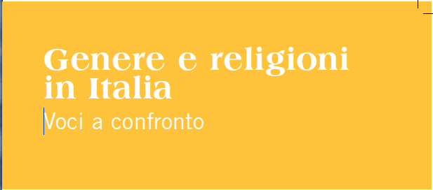 Genere e religioni in Italia. Voci a confronto